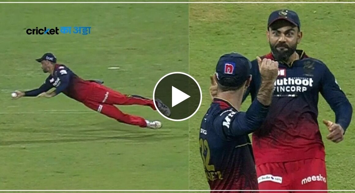 मैक्सवेल बन गए ‘सुपरमैन’ पकड़ा आईपीएल का सबसे खतरनाक कैच, वीडियो वायरल