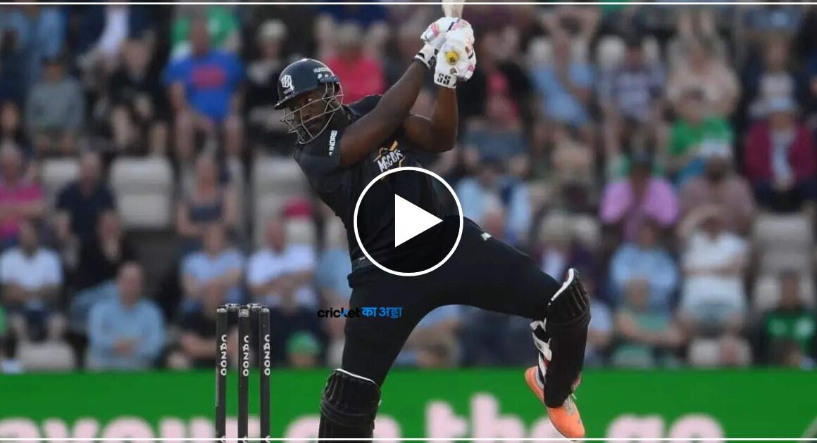 रसेल को बाहर करके पछता रही है वेस्टइंडीज, 17 गेंदों में 64 रन बना इतिहास, शिखर और गिल के इतिहास के वपर पड़ा भारी- देखें वीडियो