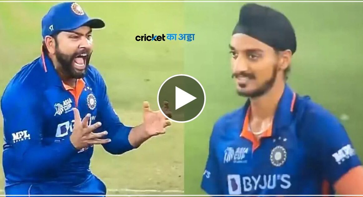 रोहित शर्मा का फूटा गुस्सा इस खिलाडी को बिच मैदान पर लगाई जोरदार फटकार- वीडियो