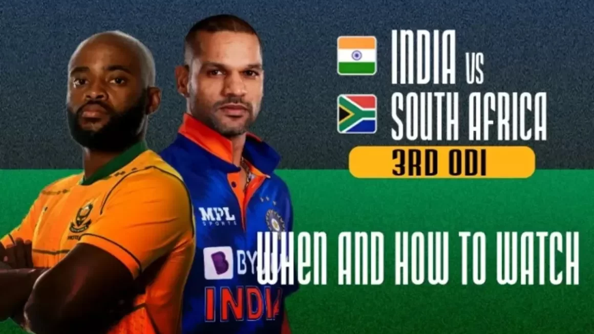 भारत और अफ्रीका तीसरे वनडे का हाईवोल्टेज रोमांच देखने के लिए नहीं देने पडेंगे पैसे, जानें कहां देखें FREE में लाइव मैच