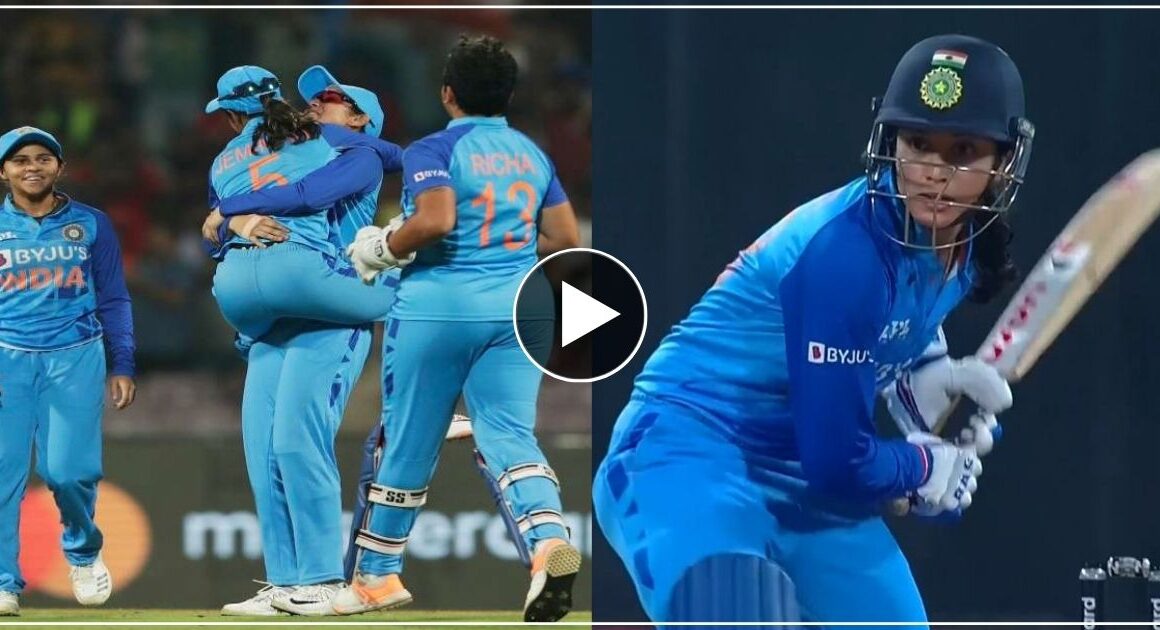 केवल तुम्हारे पास ही थोड़ी न खिलाडी हैं, स्मृति और रीचा ने छीनी जबड़े से जीत, सुपर ओवर में जीता भारत – वीडियो