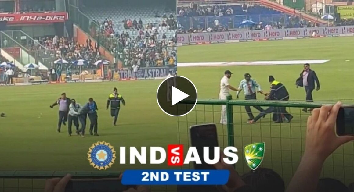 Video: भारत-ऑस्ट्रेलिया मैच के दौरान मैदान में घुसा फैन, सुरक्षाकर्मियों ने घसीटा तो शमी ने ऐसे जीता दिल