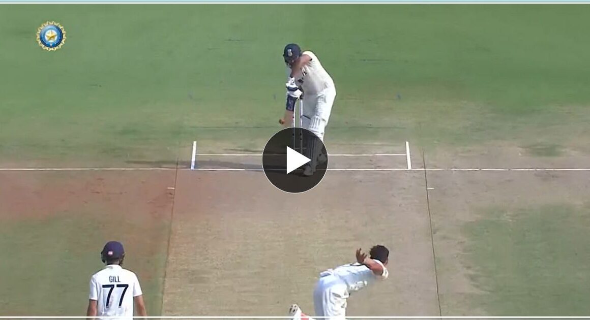 नौसिखुआ गेंदबाज ने टीम इंडिया की तोड़ी कमर रोहित के बाद गिल हुए चलता पुजारा फ्लॉप  – वीडियो