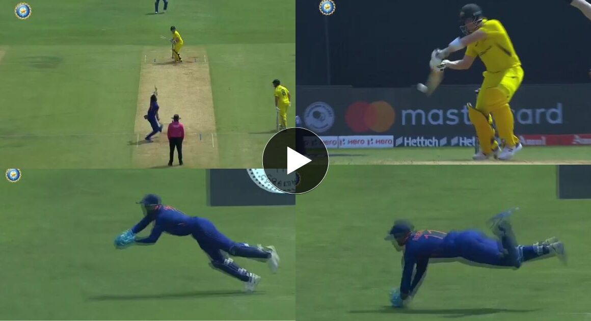 IND vs AUS : राहुल ने पकड़ा गजब का कैच, चलता बने स्टीव स्मिथ – वीडियो