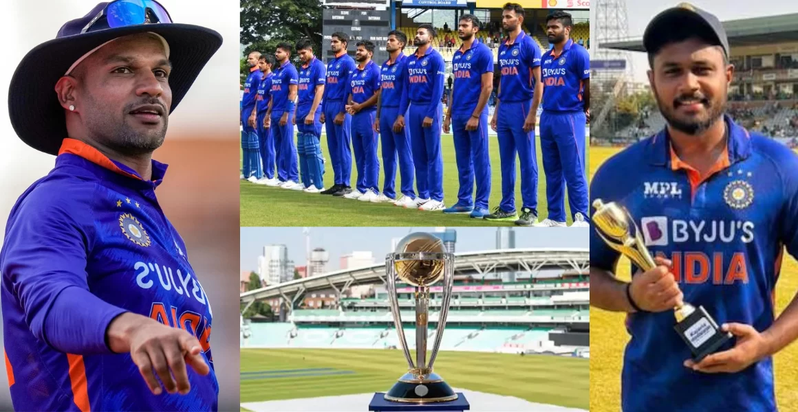 वर्ल्ड कप 2023 के लिए टीम इंडिया के स्क्वाड का हुआ ऐलान शिखर धवन, संजू सैमसन और पीयूष चावला की हुई एंट्री देखें लिस्ट
