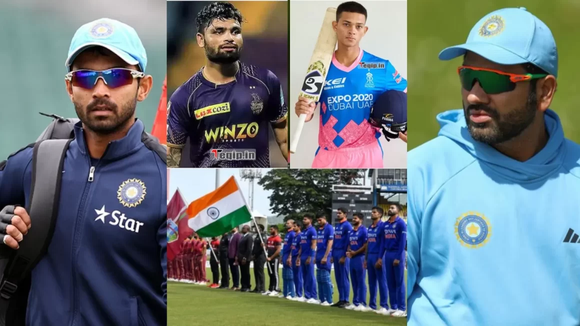वेस्टइंडीज दौरे रोहित शर्मा हुए बाहर, रहाणे बने कप्तान, यशस्वी-रिंकू सिंह को बड़ा मौका, ऐसी है 15 सदस्यीय टीम इंडिया